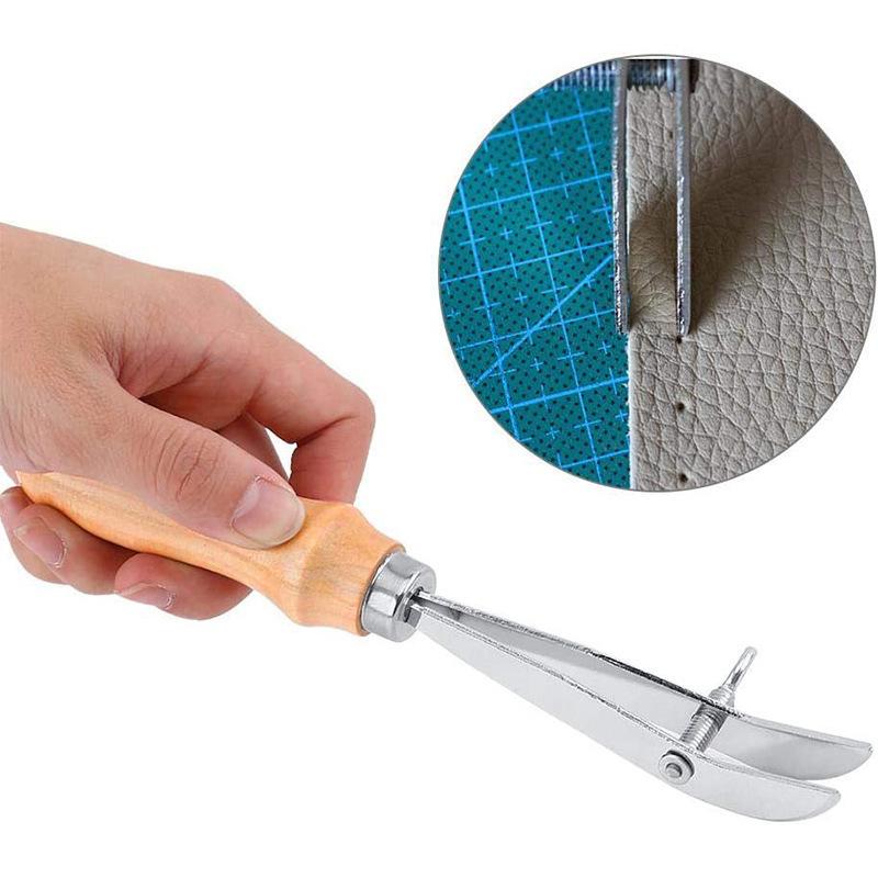 *أداة تشكيل حواف الجلد القابلة - مراجعة Groover Stitching Tool وسعره