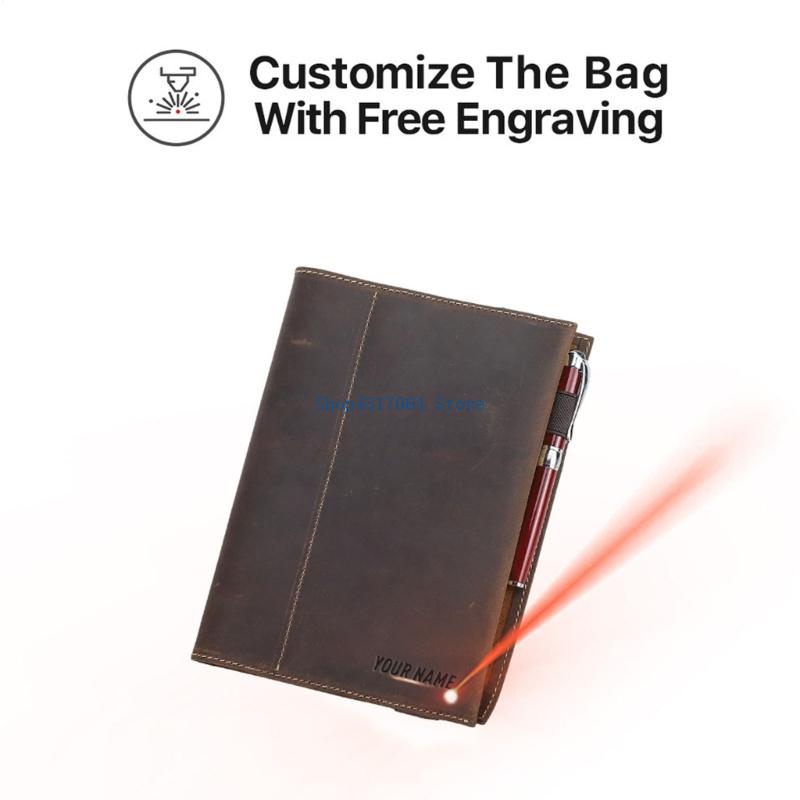 غلاف مجلة T3LB المحمول مع صفحا - مراجعة Leather Work Diary Covers وسعره