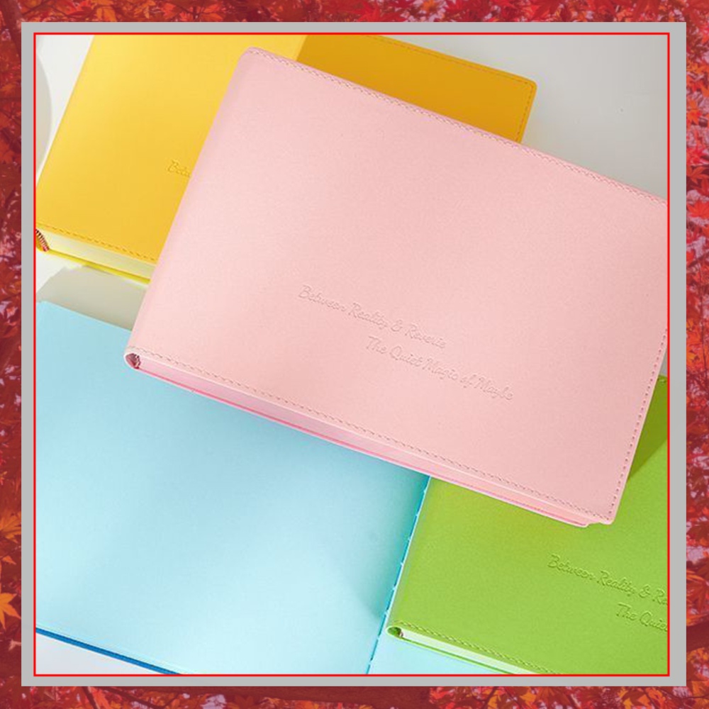دفتر ملاحظات سميك بألوان زاهية - مراجعة Leather Work Diary Covers وسعره